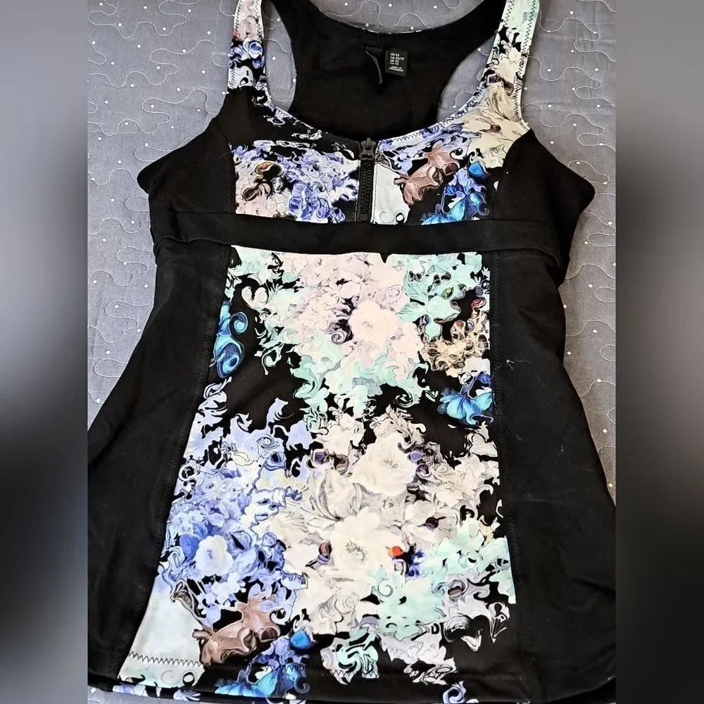 Cynthia Rowley tankini swim top size XS